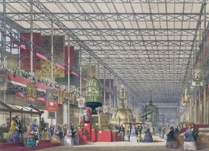 The British Nave of the Great Exhibition, 1851